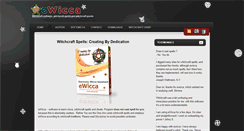 Desktop Screenshot of ewicca.net